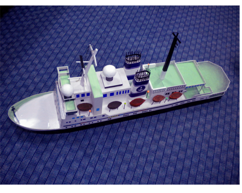 AMET Cruise Liner's Miniature for Press Release